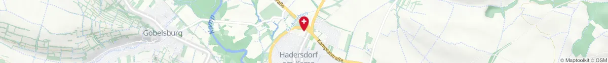 Kartendarstellung des Standorts für Apotheke Zum Auge Gottes in 3493 Hadersdorf am Kamp